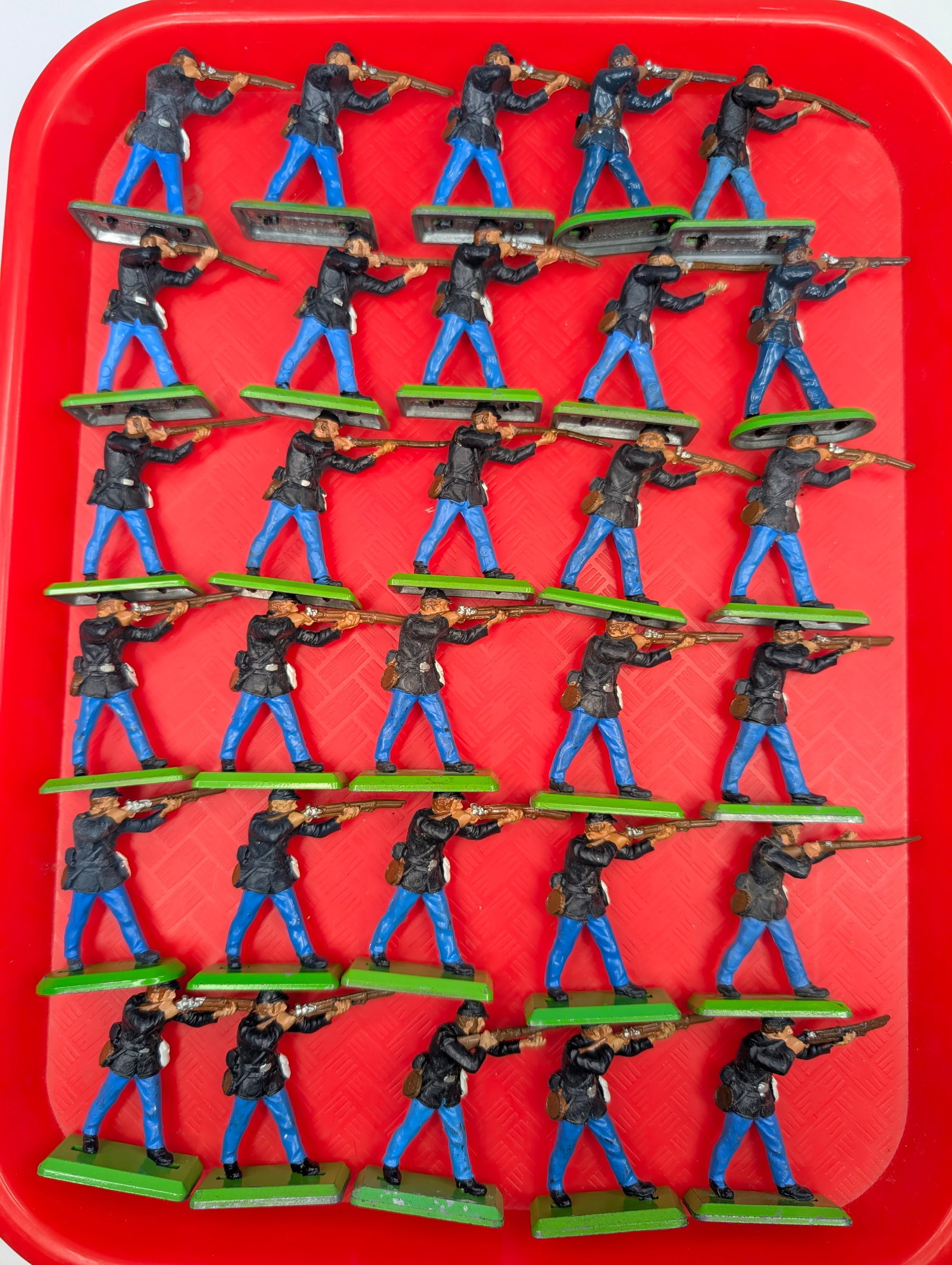 VARIOUS BRITAIN DEETAIL CIVIL WAR SOLDIERS: ALL REMAIN IN VERY GOOD CONDITION, SHOWING SOME TYPICAL WEAR.