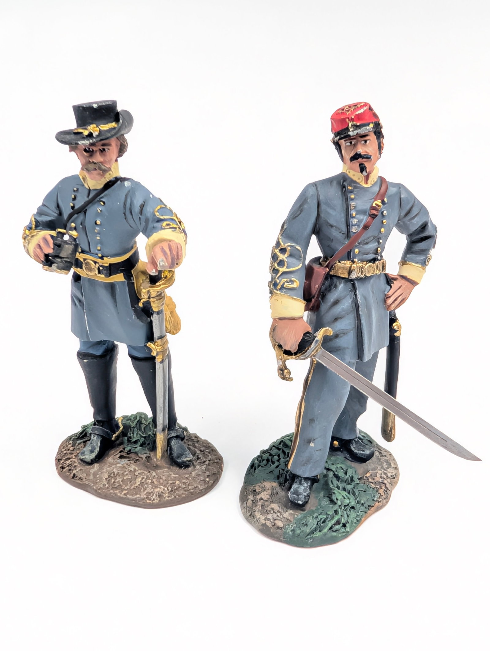2) 2011 BRITAIN SOLDIERS: BOTH REMAIN IN GOOD CONDITION.