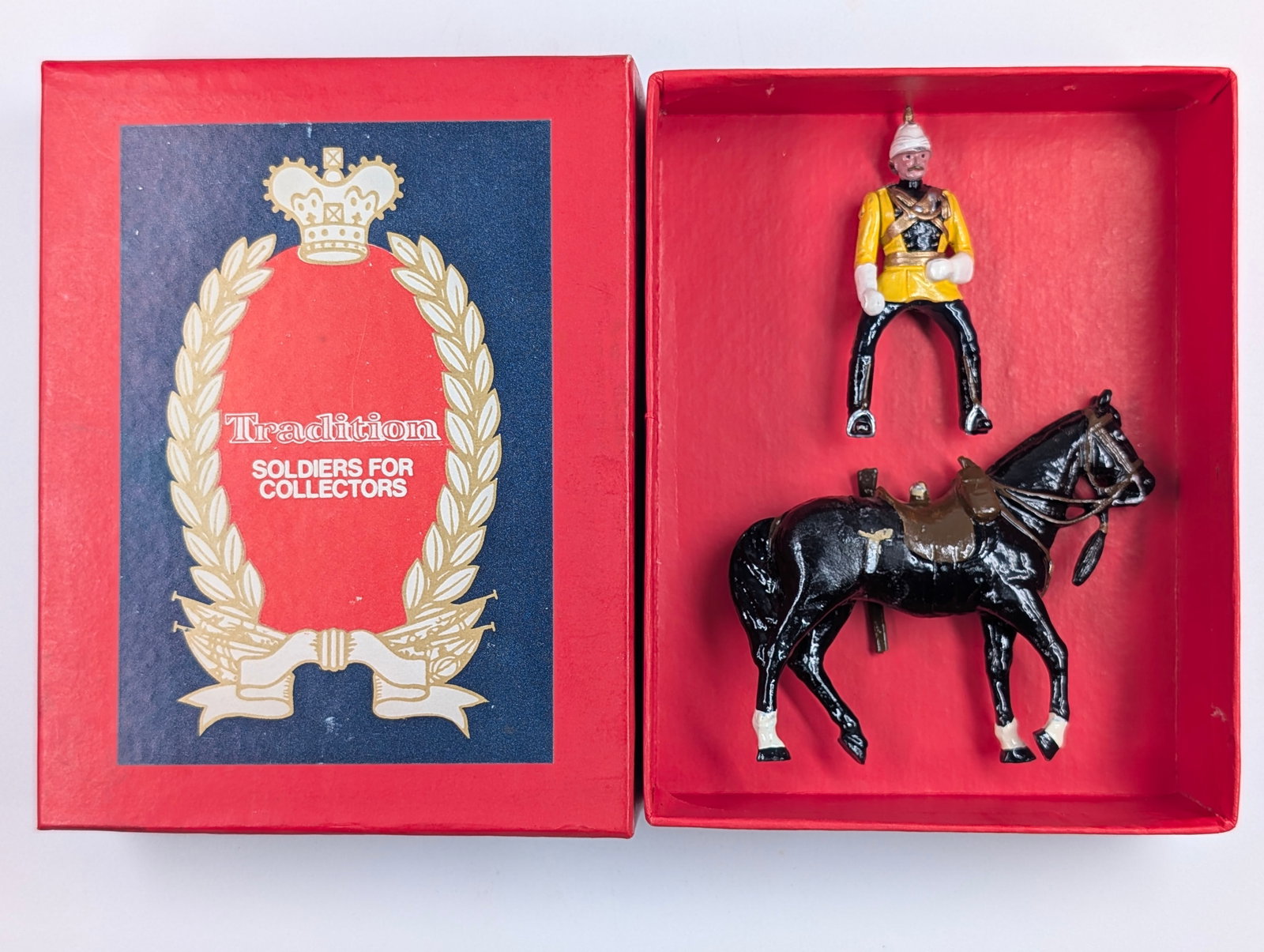 TRADITION NO. M201 OFFICER SKINNER'S HORSE: REMAINS IN VERY GOOD CONDITION WITH BOX.
