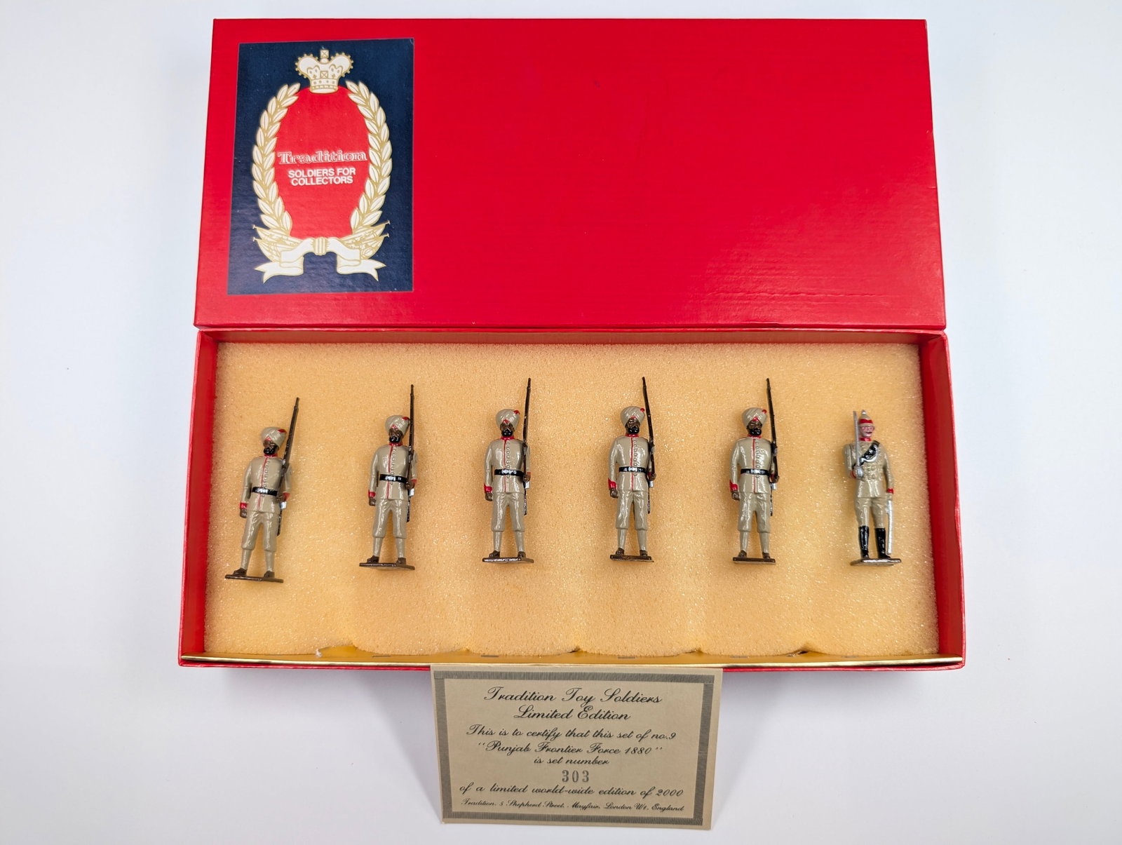 TRADITION PUNJAB FRONTIER FORCE, 1880: REMAINS IN VERY GOOD CONDITION WITH BOX.