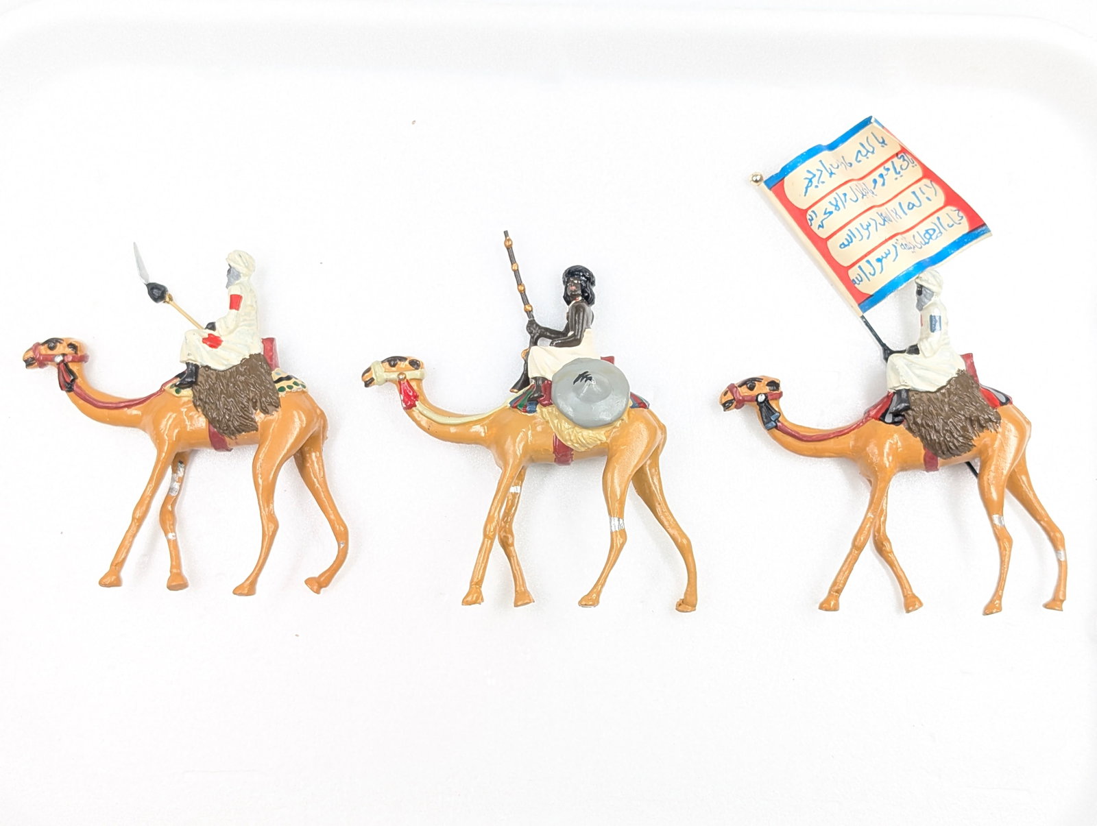 HAND PAINTED MOUNTED CAMEL COLOUR PARTY (1 of 6)