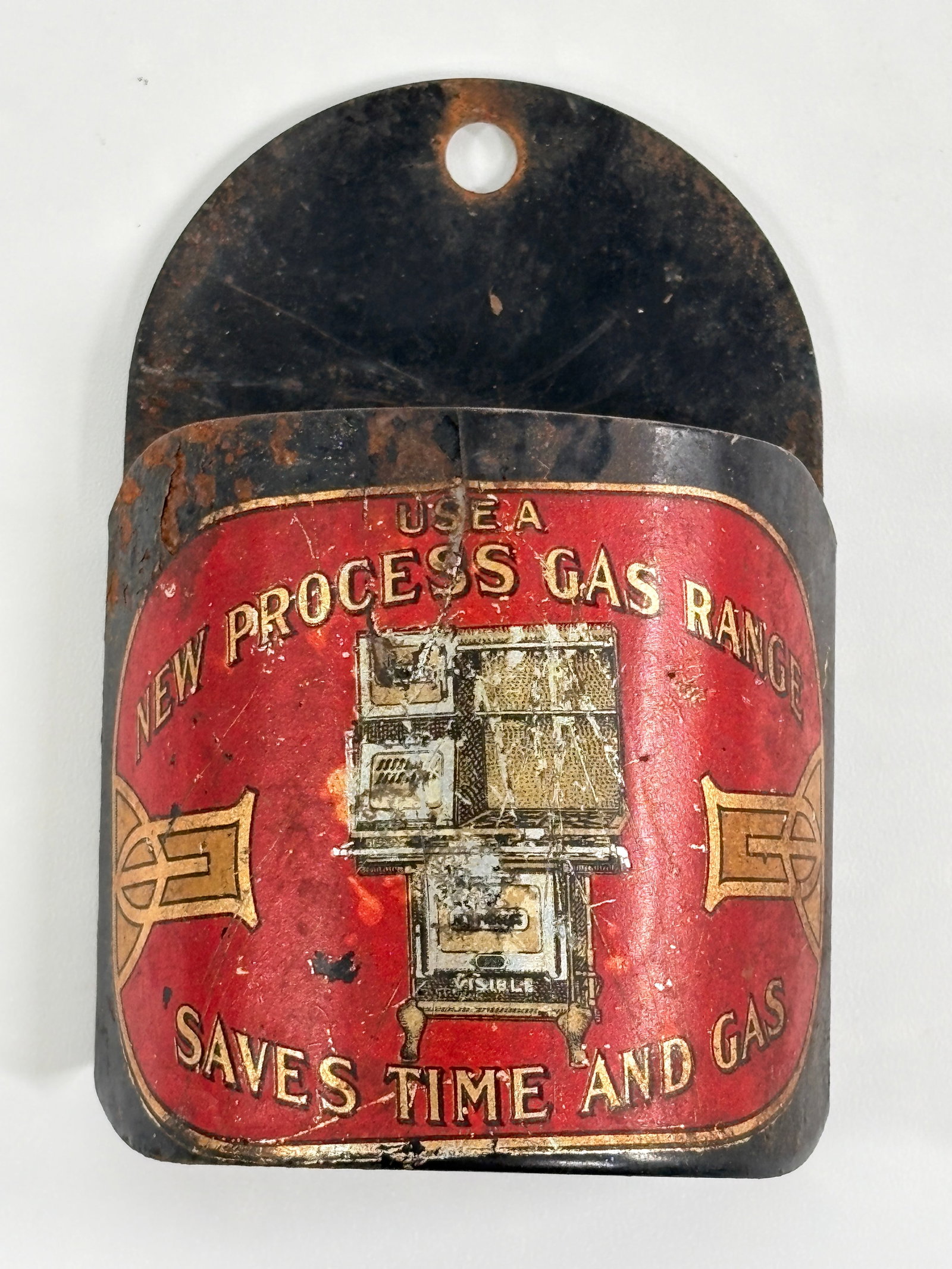 NEW PROCESS GAS RANGE ADVERTISING MATCH HOLDER