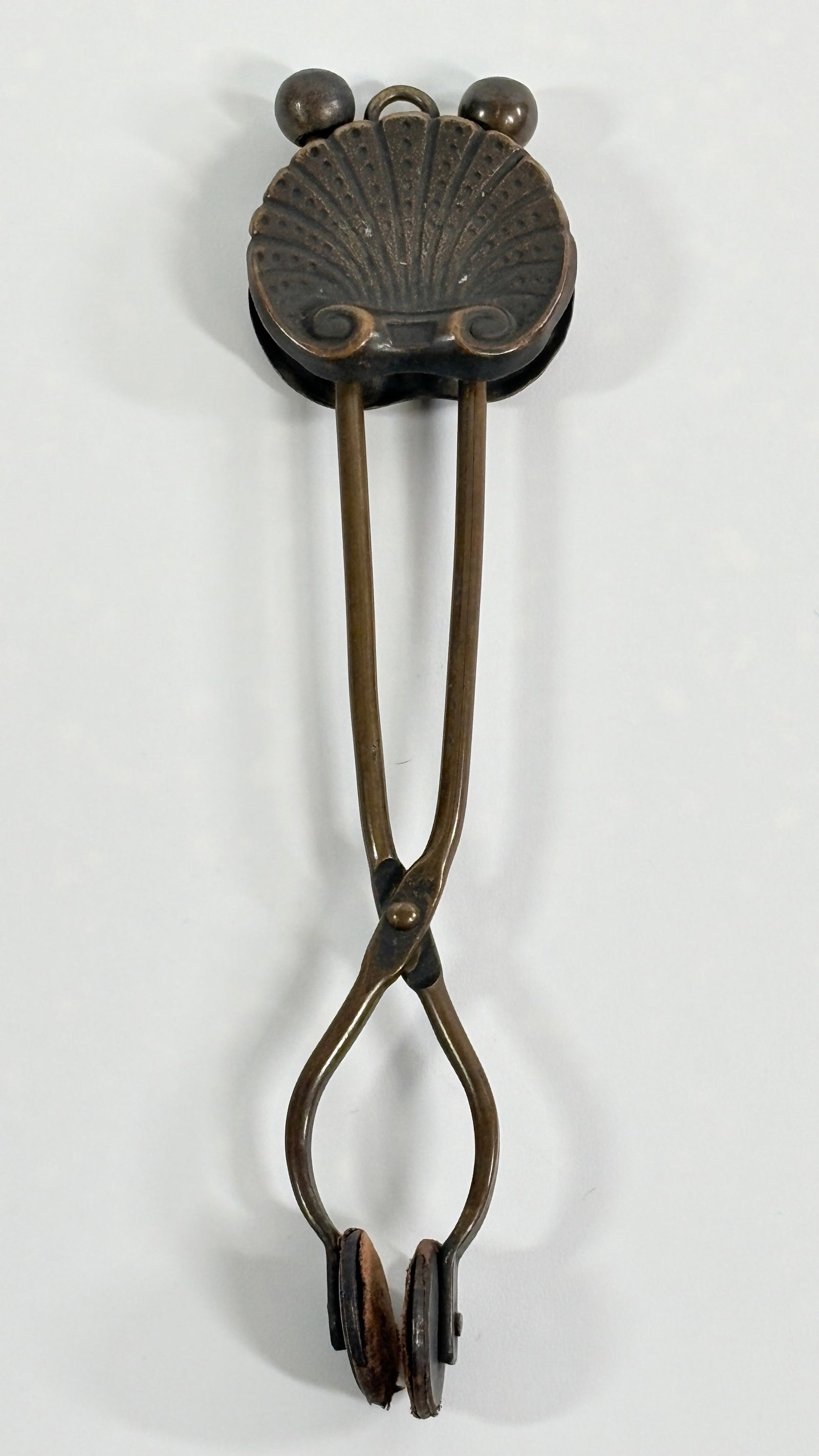 ANTIQUE BRASS VICTORIAN SKIRT / DRESS LIFTER (1 of 4)