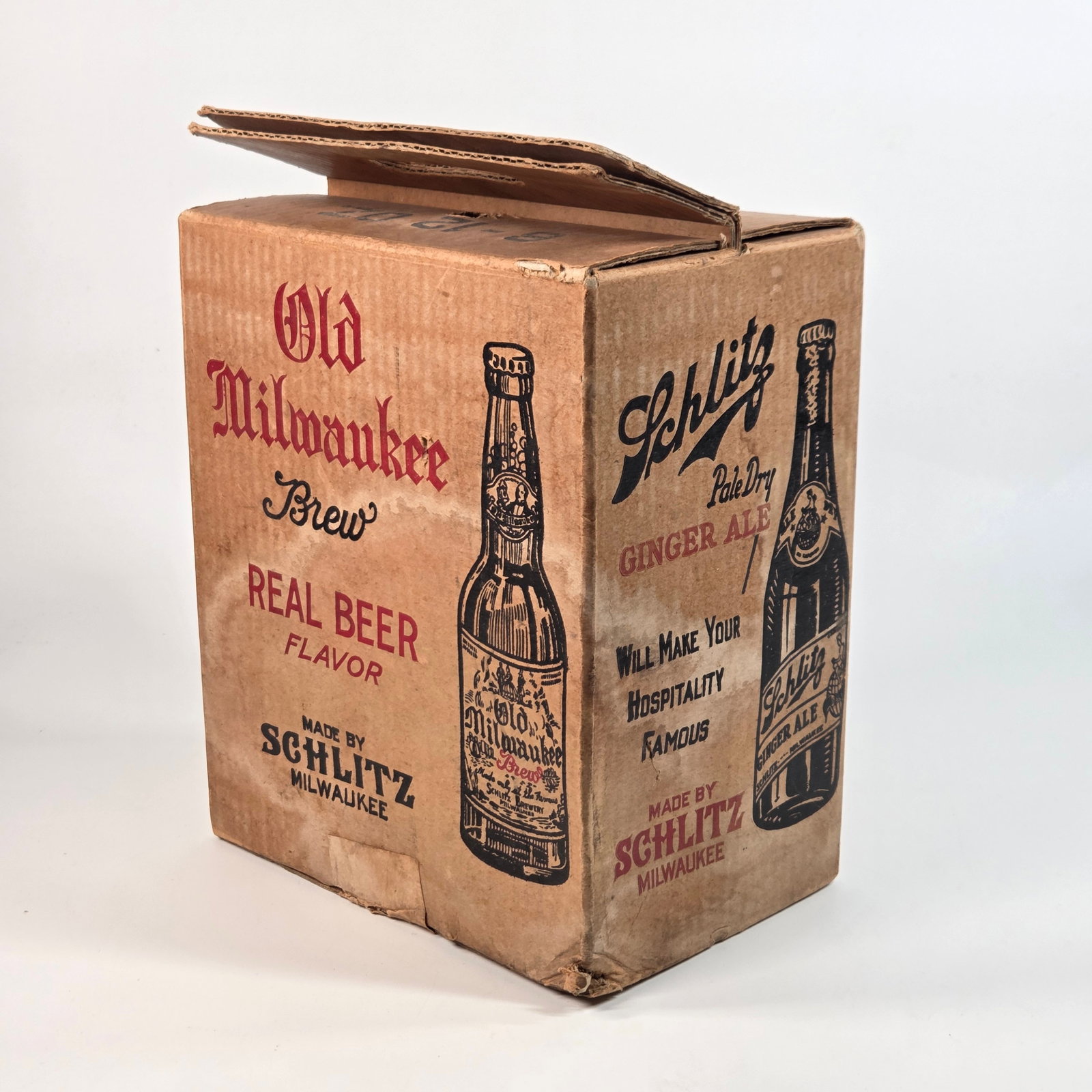 SCHLITZ OLD MILWAUKEE BREW EMPTY BOX - 2