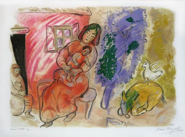 Chagall, Marc, Signed Original Lithograph