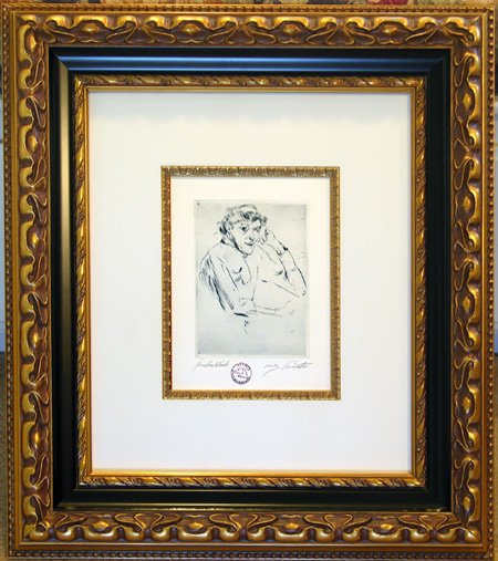 Corinth, Lovis, Signed Original Etching - 2