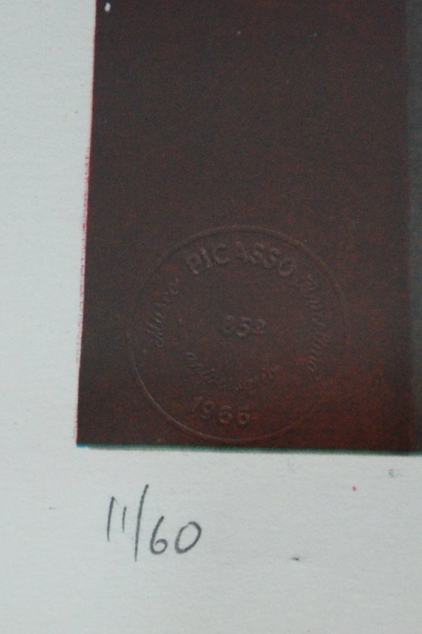 Picasso, Pablo, Signed Original Lithograph - 3