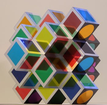 Vasarely, Victor, Signed Original Sculpture Rare