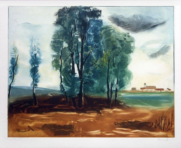 Vlaminck, Maurice de, Signed Original Aquatint