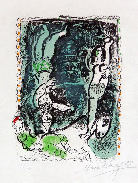 Chagall, Marc, Signed Original Lithograph