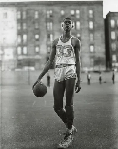 Richard Avedon -Lew Alcindor, 61st St. NYC, 1963 (1 of 1)