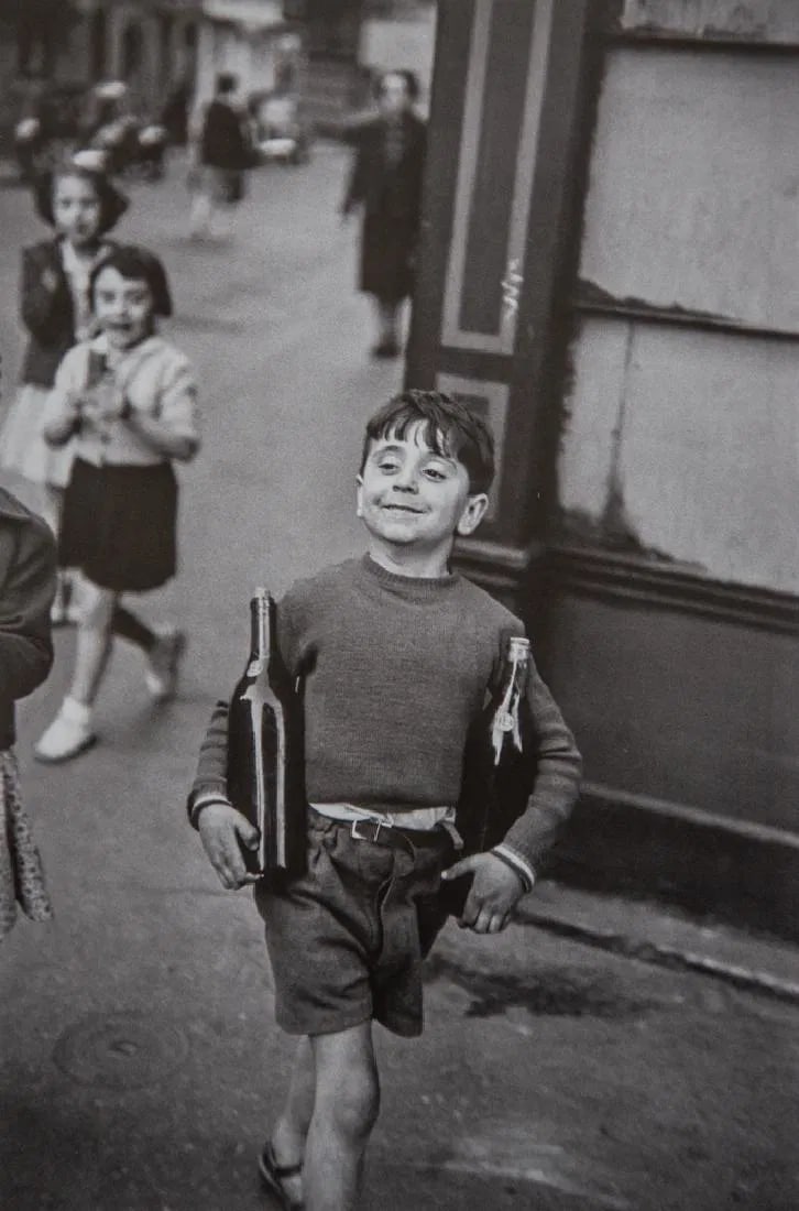 Henri Cartier-Bresson -  Rue Mouffetard, Paris, 1954 (1 of 1)