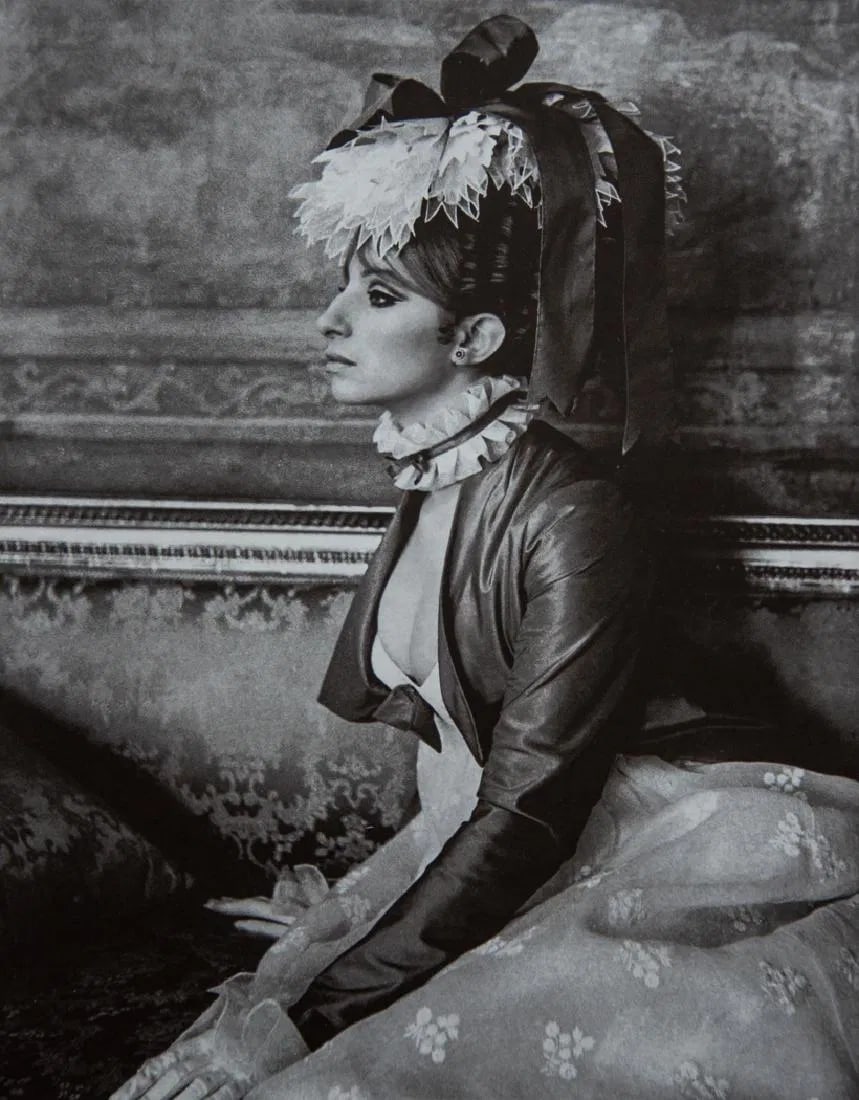 Cecil Beaton - Barbara Streisand: Cecil Beaton - Barbara Streisand. Photolitho. Measures: 8 3/4 x 11 inches.