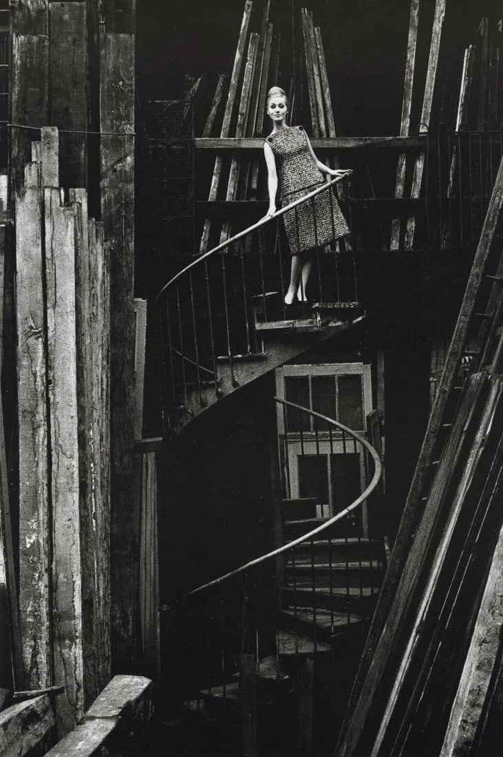 Jeanloup Sieff - The Jardin de Modes, Paris, 1960 (1 of 1)