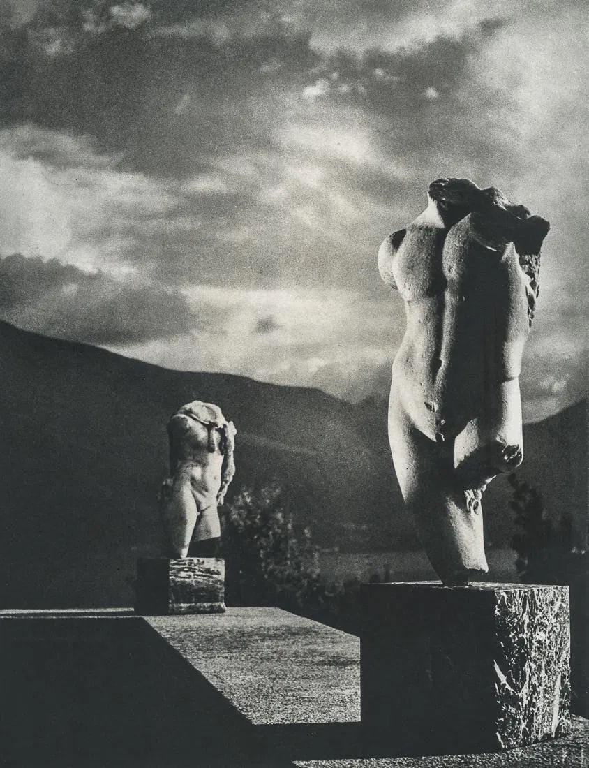 Herbert List - Lykabettos, Athens, 1936: Herbert List - Lykabettos, Athens, 1936. Gravure Print. Measures: 8 x 10 1/3 inches.