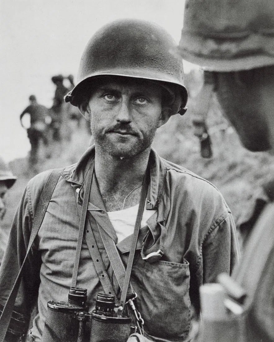 David Douglas Duncan - Capt. Ike Fenton, Korea, 1950: David Douglas Duncan - Capt. Ike Fenton, Korea, 1950. Photolitho. Measures: 6 1/2 x 8 inches.