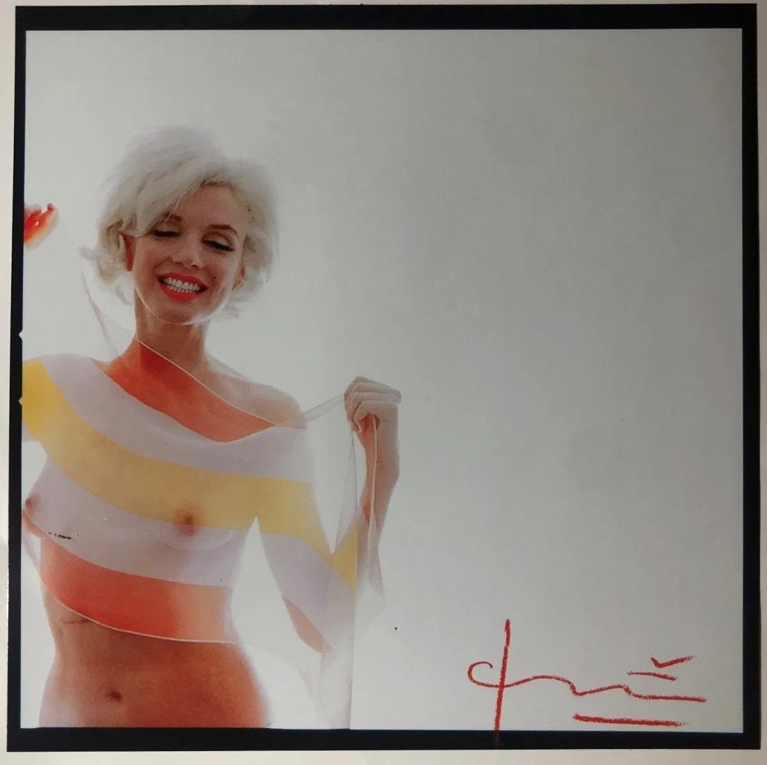 Bert Stern - Marilyn Monroe Photo litho: BERT STERN (1929-2013) ,Marilyn Monroe ,Photo litho , printed later 20 x 20 inches