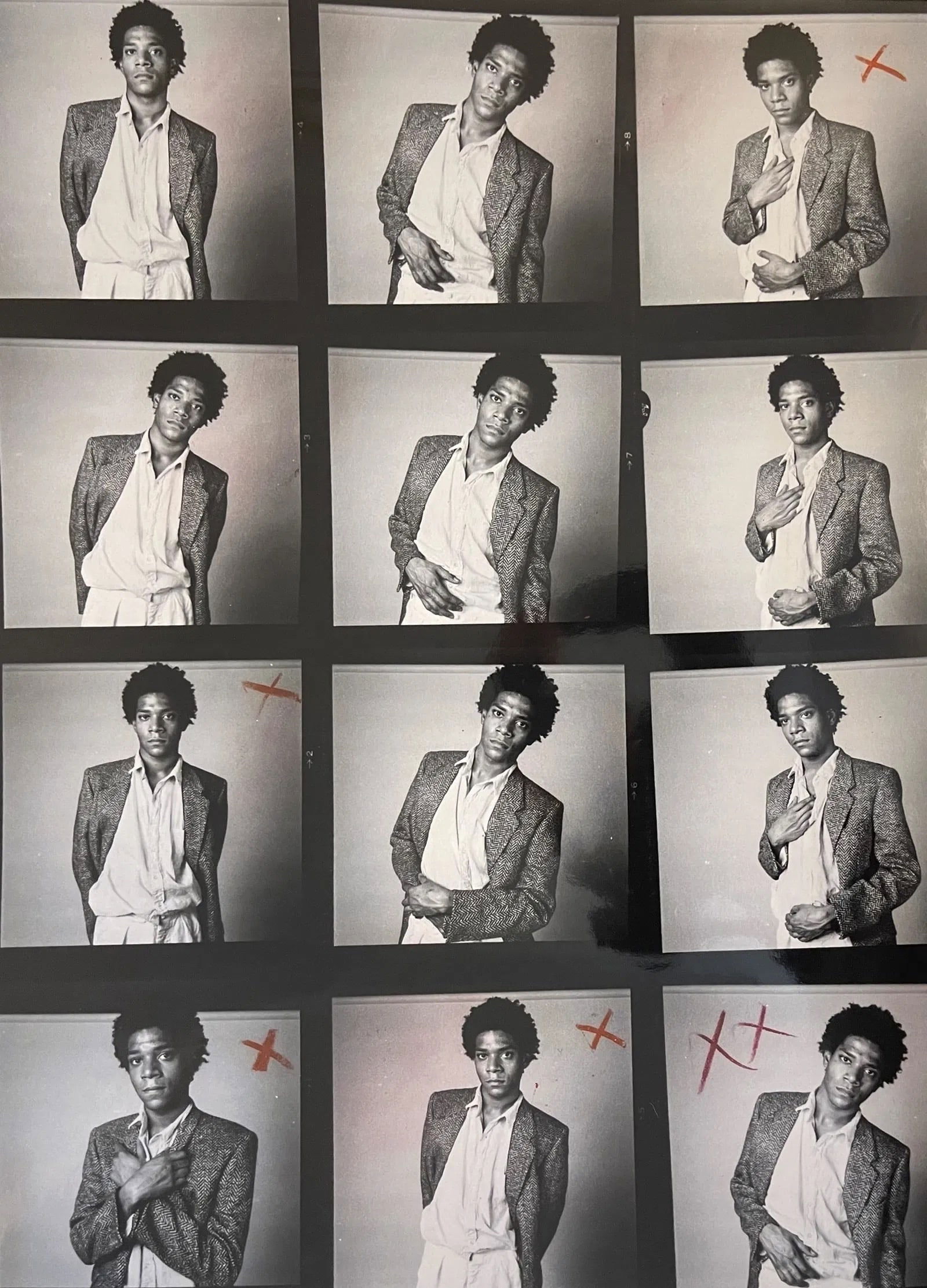Jean-Michel Basquiat contact sheet (1 of 1)