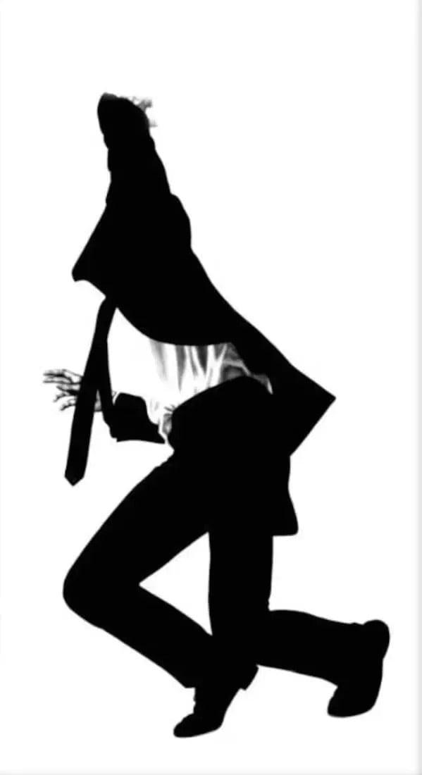 Robert Longo "Untitled" Offset Lithograph: 44 x 79 inches