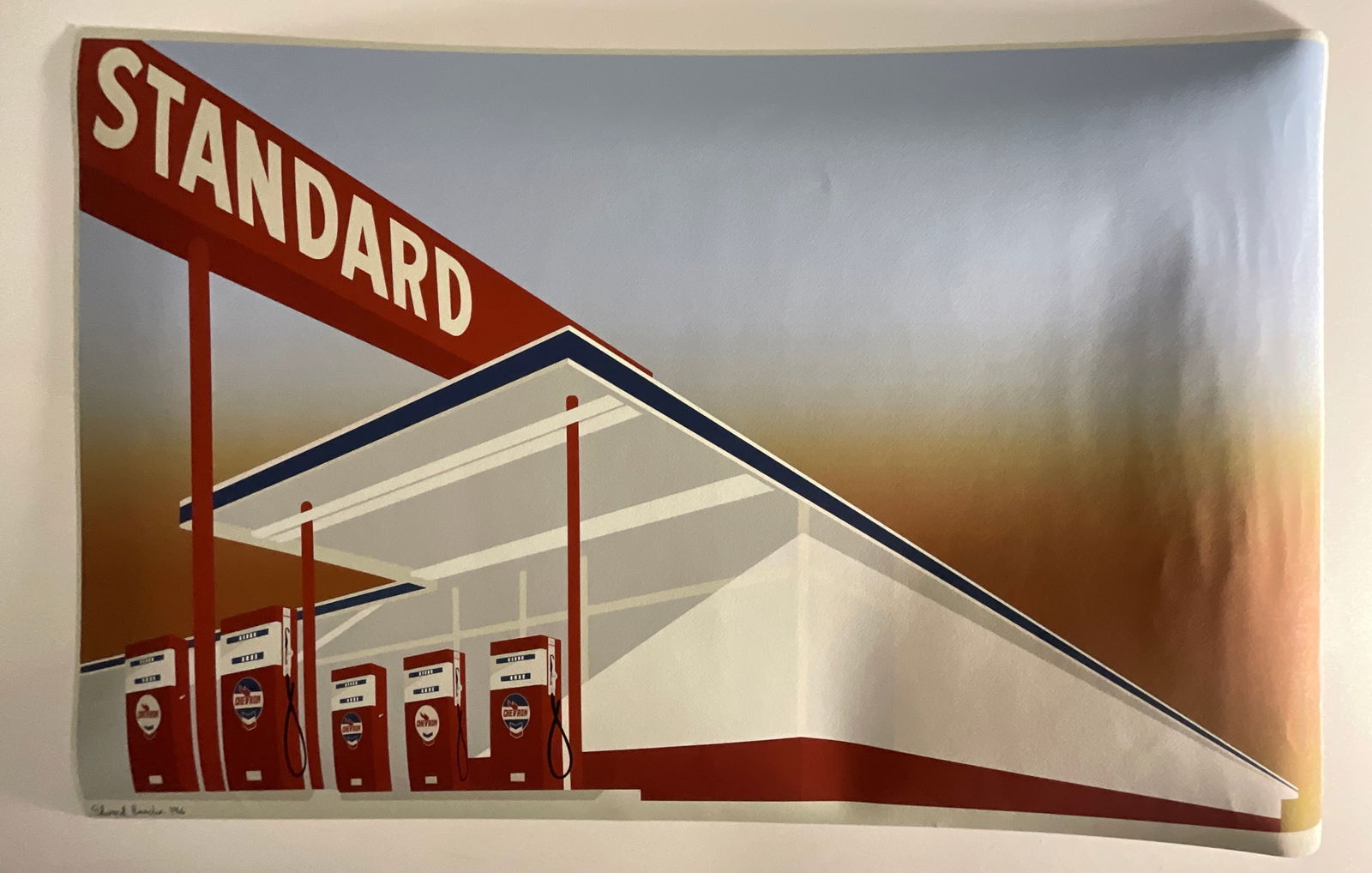 ED RUSCHA Standard Station offset lithograph (1 of 6)