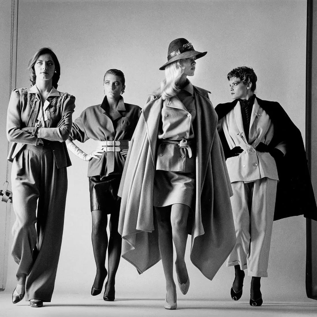 Helmut Newton "Sie Kommen, Dressed, Paris, 1981 photograph (1 of 1)