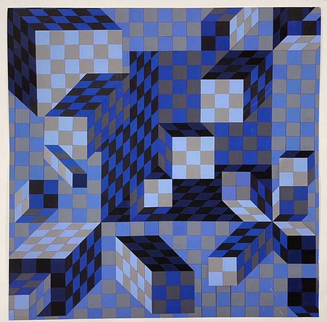 Victor Vasarely (BREADTH) Offset Lithograph (1 of 1)