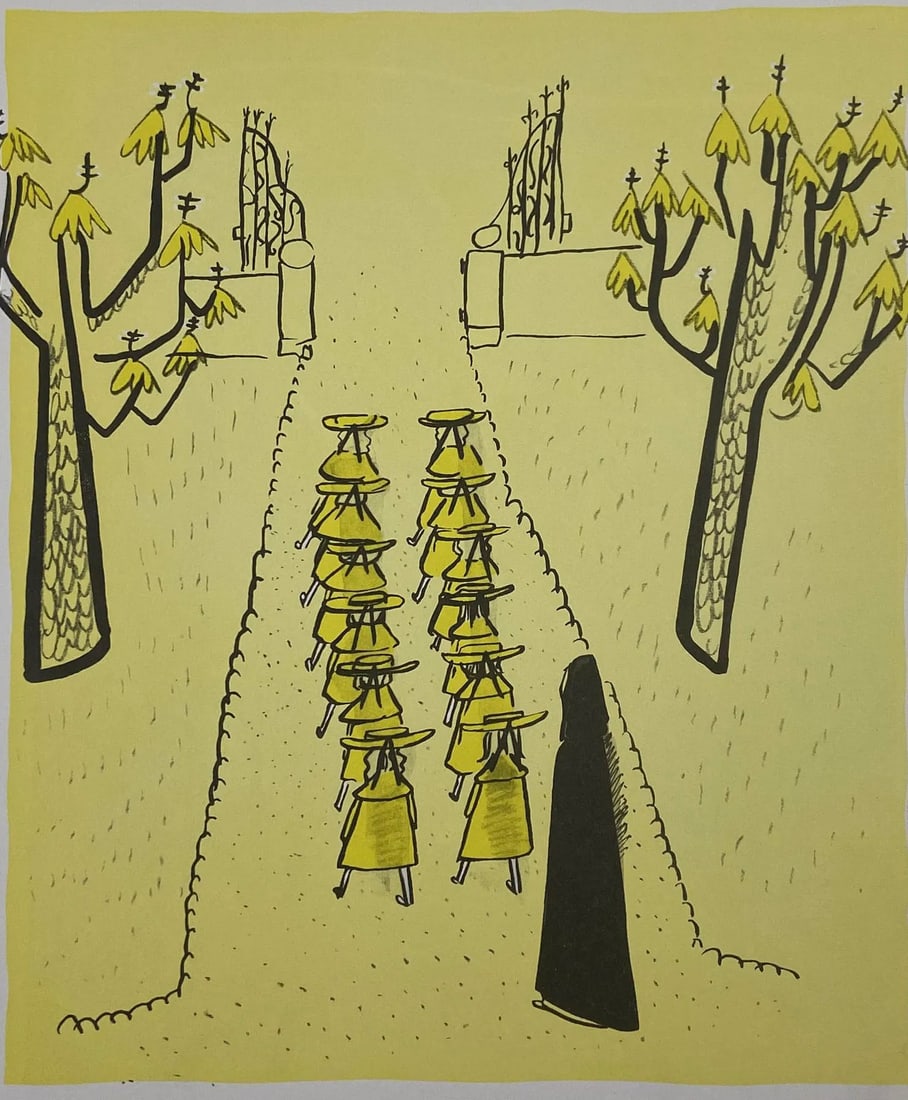 Ludwig Belemans 1960 Madeline offset lithograph (1 of 1)