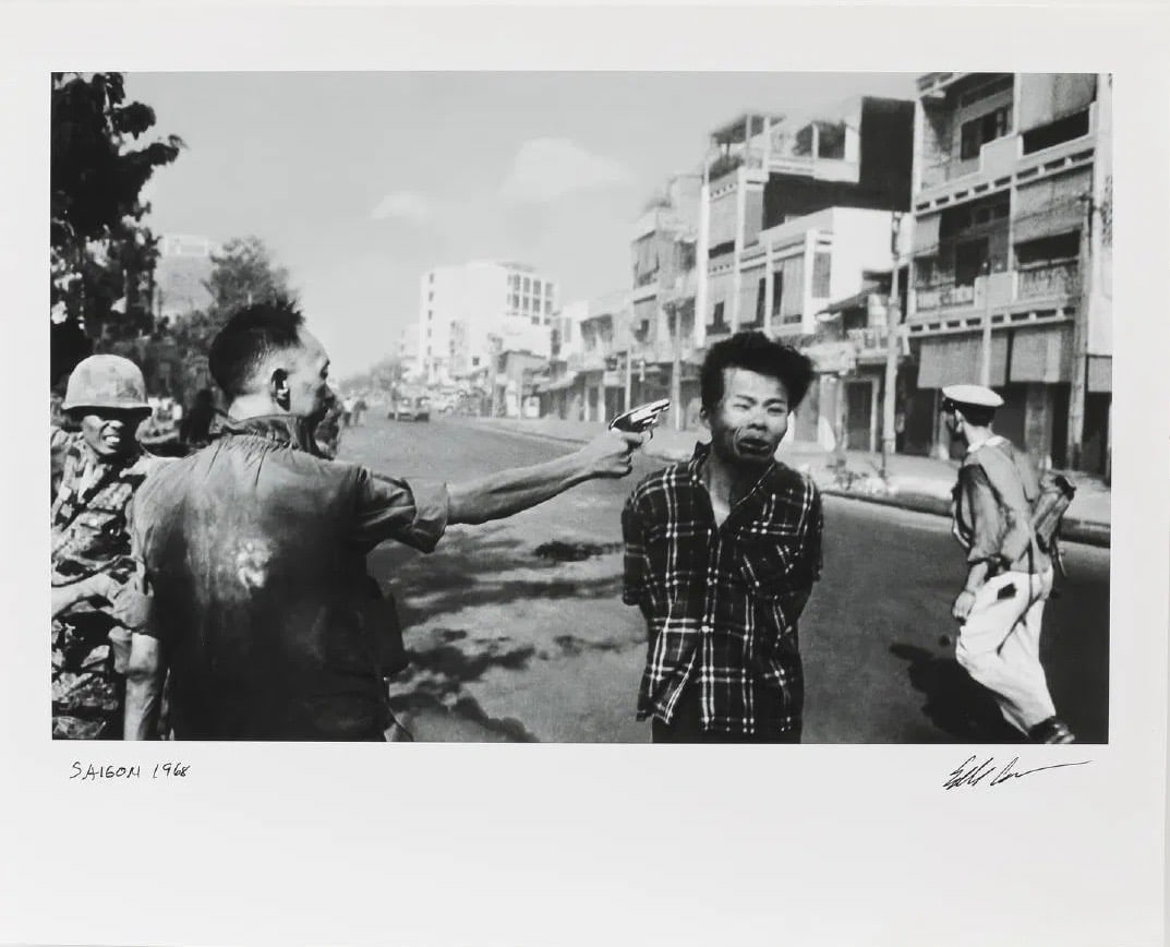Eddie Adams signed Saigon Execution (1 of 1)