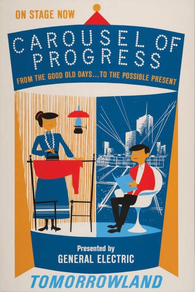 Disney A Carousel of Progress Attraction Poster (1 of 1)
