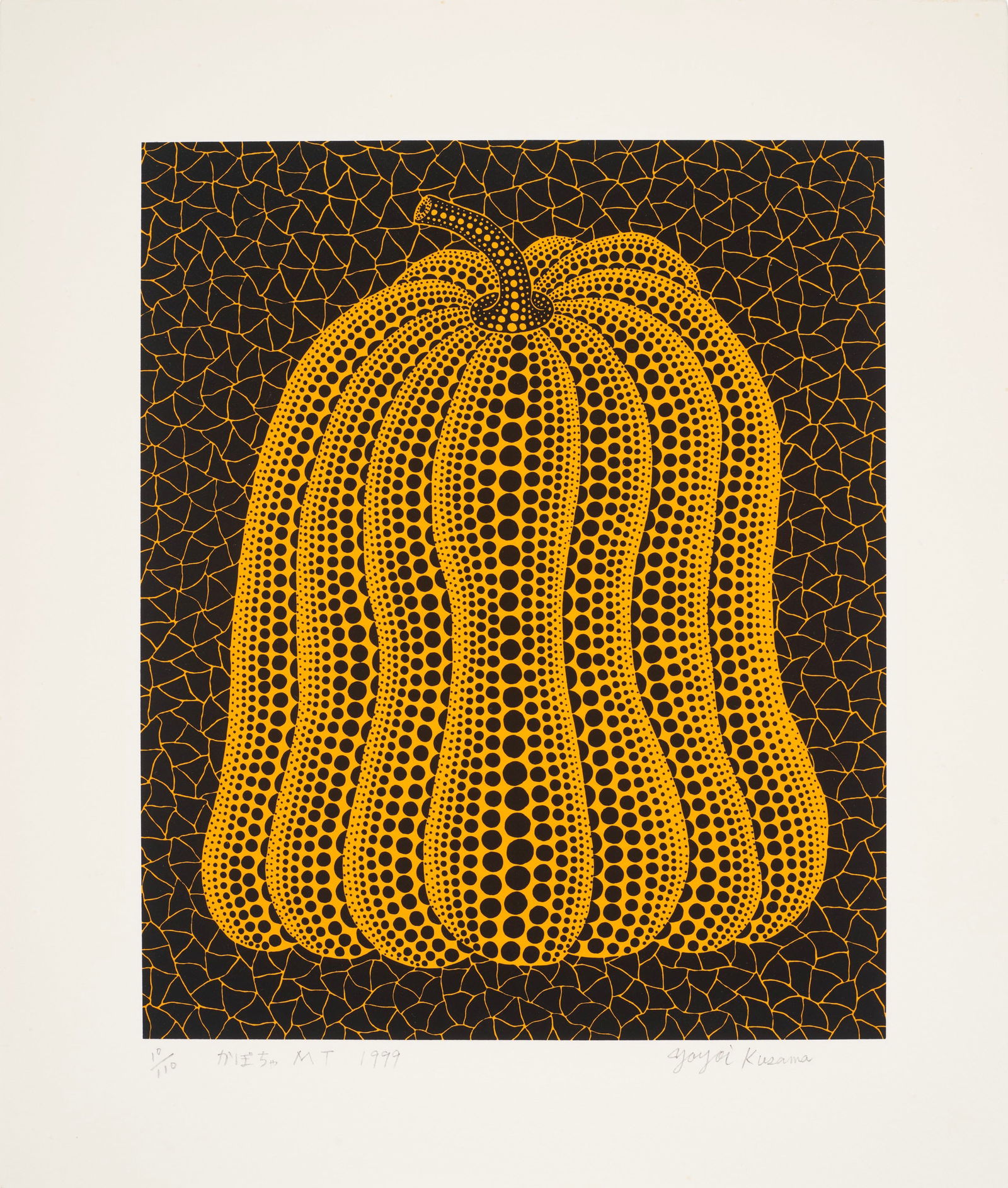 YAYOI KUSAMA (B. 1929) Pumpkin MT (1 of 1)