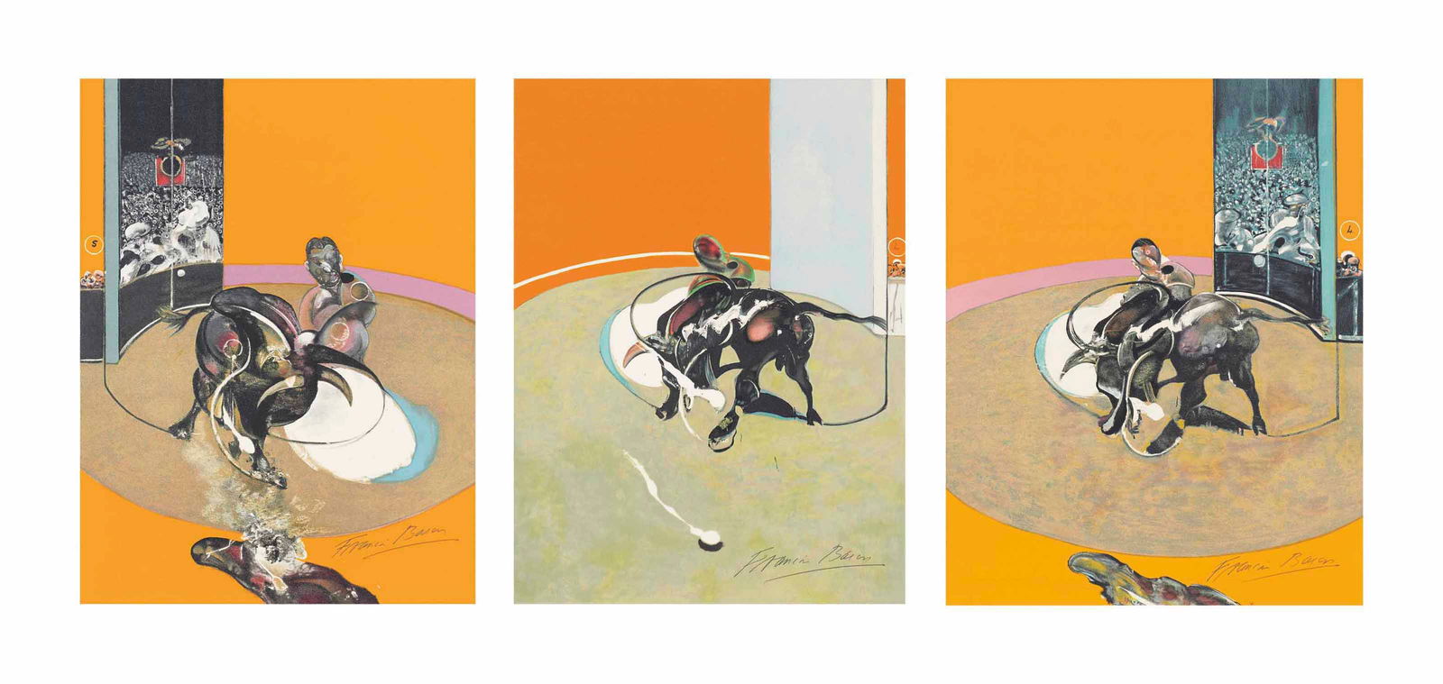 FRANCIS BACON (1909-1992) Miroir de la Tauromachie (1 of 4)