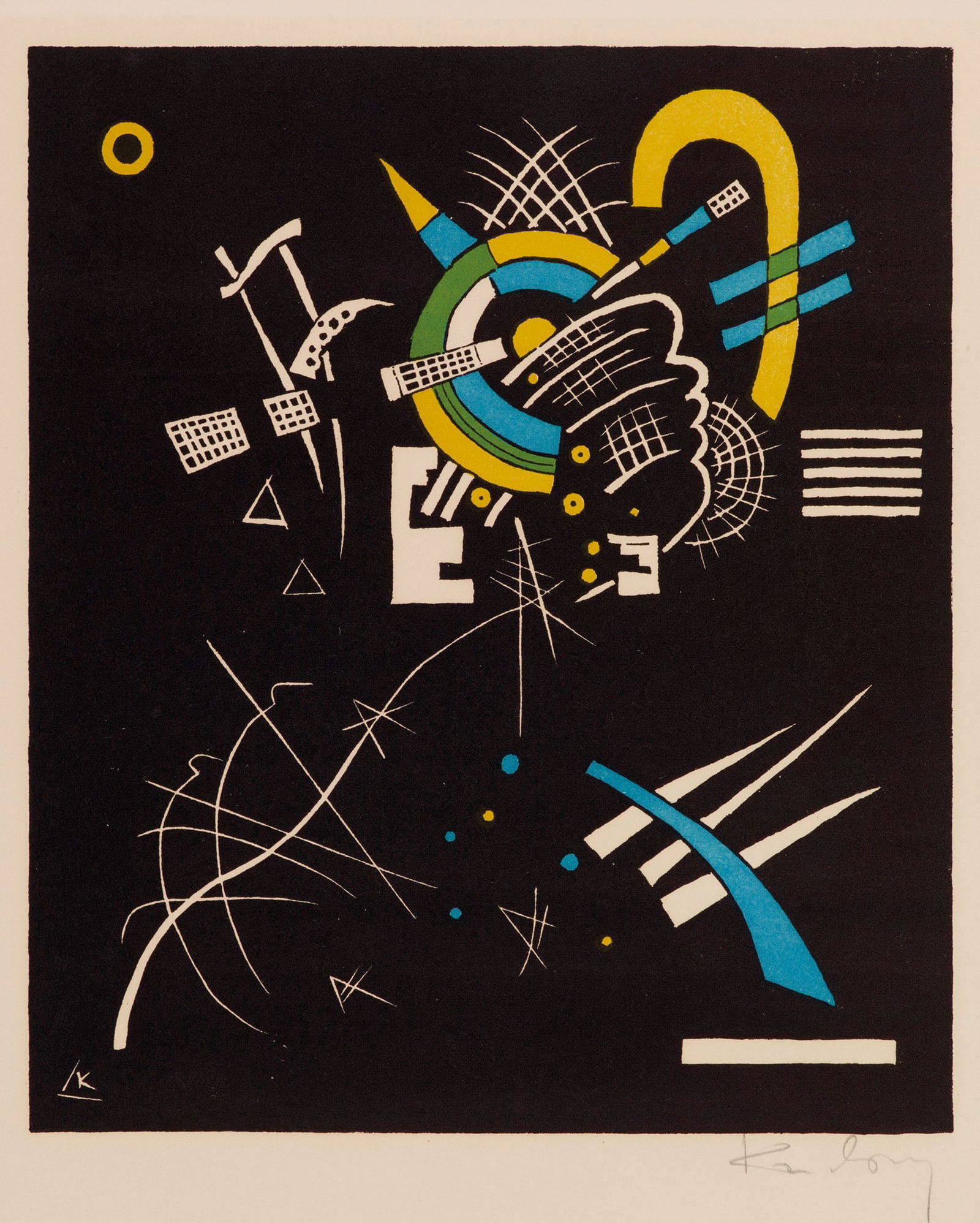WASSILY KANDINSKY (1866-1944) Kleine Welten (1 of 1)