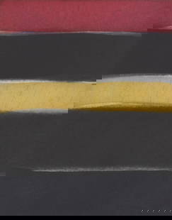 Sean Scully - Landline Red: Sean Scully - Landline Red. Print in colors on wove paper. Measures: 22 x 17 inches.