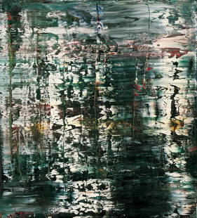 Gerhard Richter - Abstract Picture, 1992: Gerhard Richter - Abstract Picture, 1992. Offset Lithograph. Measures: 27 x 30 inches.