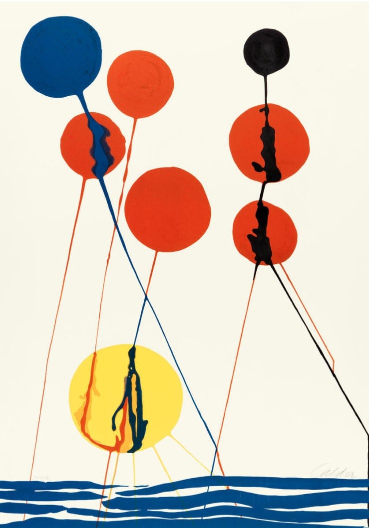 Alexander Calder - Balloons, 1973 (1 of 1)