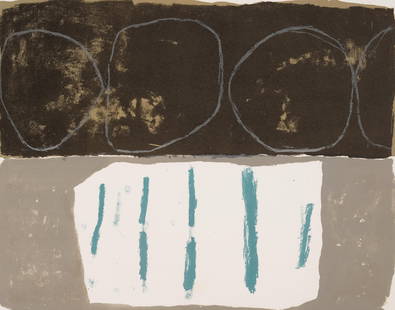 William Scott - Arran: William Scott - Arran. Print in colors on wove paper. Measures: 22 1/2 x 31 1/2 inches.