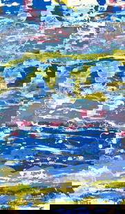 Sam Gilliam - Dance: Sam Gilliam - Dance. Offset Lithograph on paper. Measures: 40 x 26 inches.