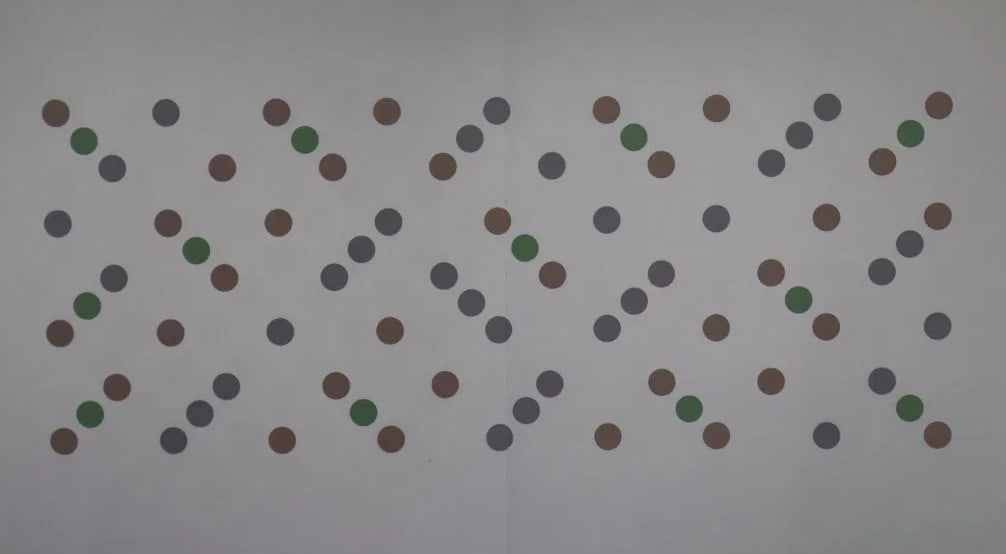 Bridget Riley (British, b. 1931): Bridget Riley Untitled Offset Lithograph. Measures: