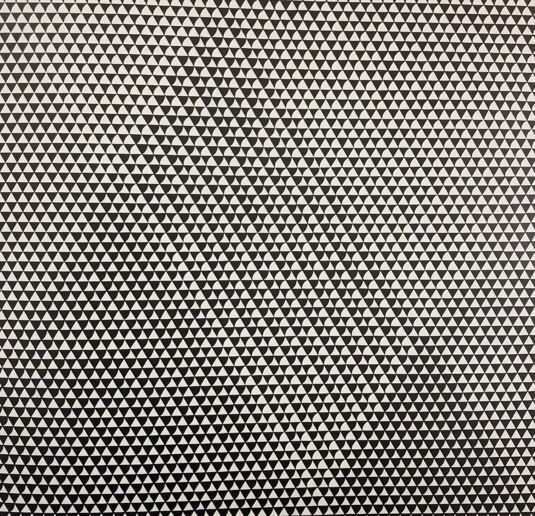 Bridget Riley (British, b. 1931): Bridget Riley Tremor 1970 Offset Lithograph. Measures: 7 1/4 x 7 1/4 inches.