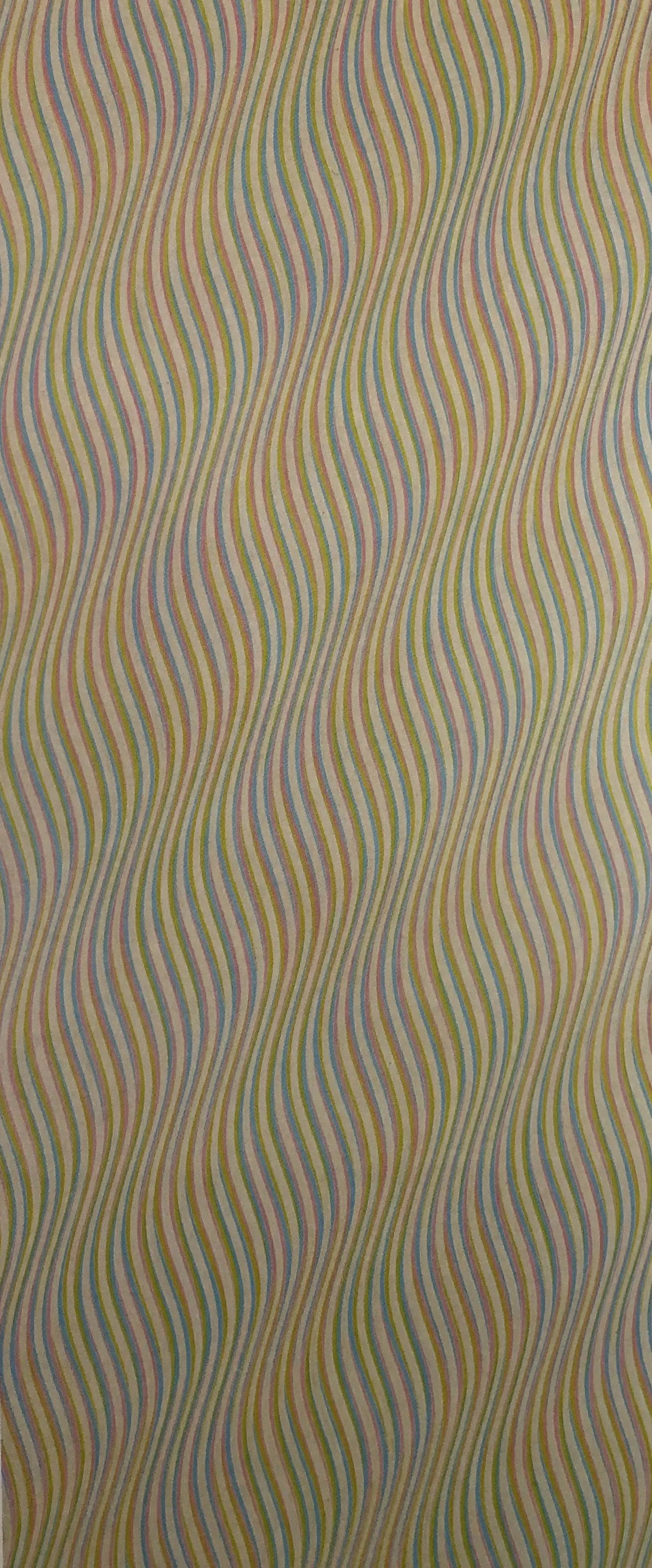 Bridget Riley (British, b. 1931): Bridget Riley Rill 1970s Offset Lithograph. Measures: 9 1/4 x 4 inches.