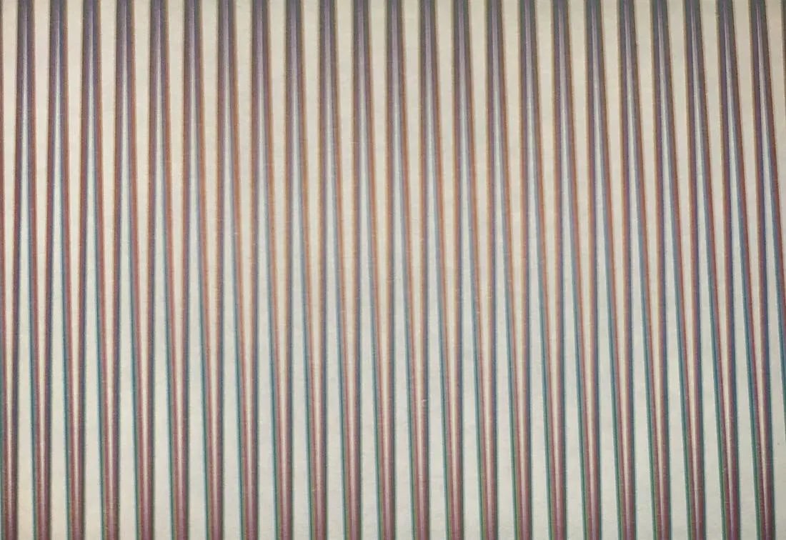 Bridget Riley (British, b. 1931): Bridget Riley Orient 4 Offset Lithograph 1970. Measures: 5 1/4 x 7 1/2 inches.