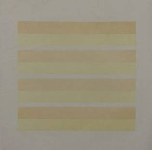 Agnes Martin (American, 1912-2004): Agnes Martin Lithograph on Vellum. Measures: 11 x 11 inches.