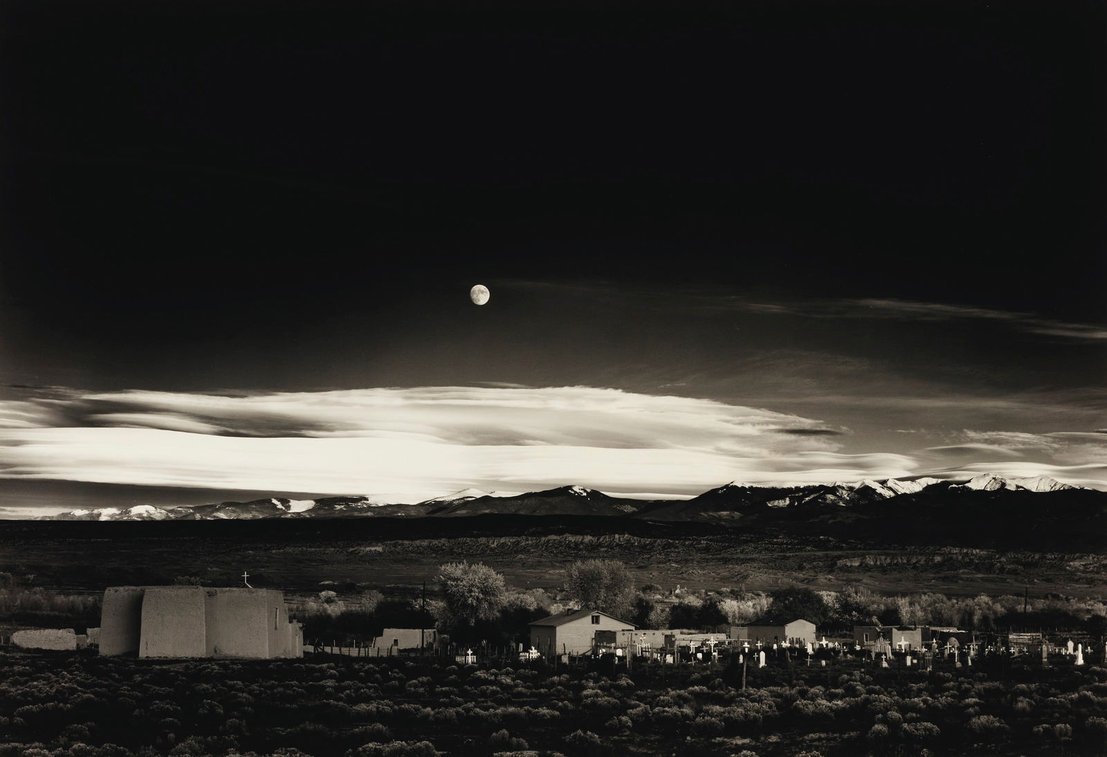 ANSEL ADAMS Moonrise, Hernandez, New Mexico, 1941 (1 of 1)