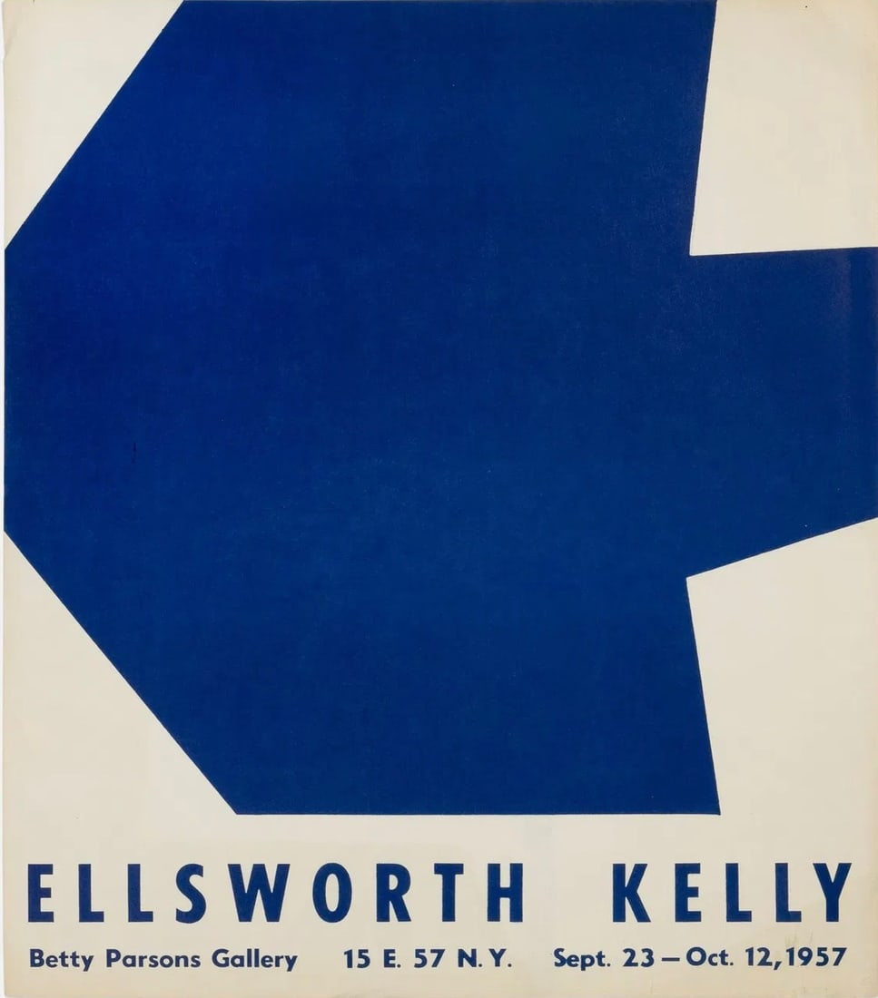 Betty Parsons Gallery, Ellsworth Kelly Poster (1 of 1)