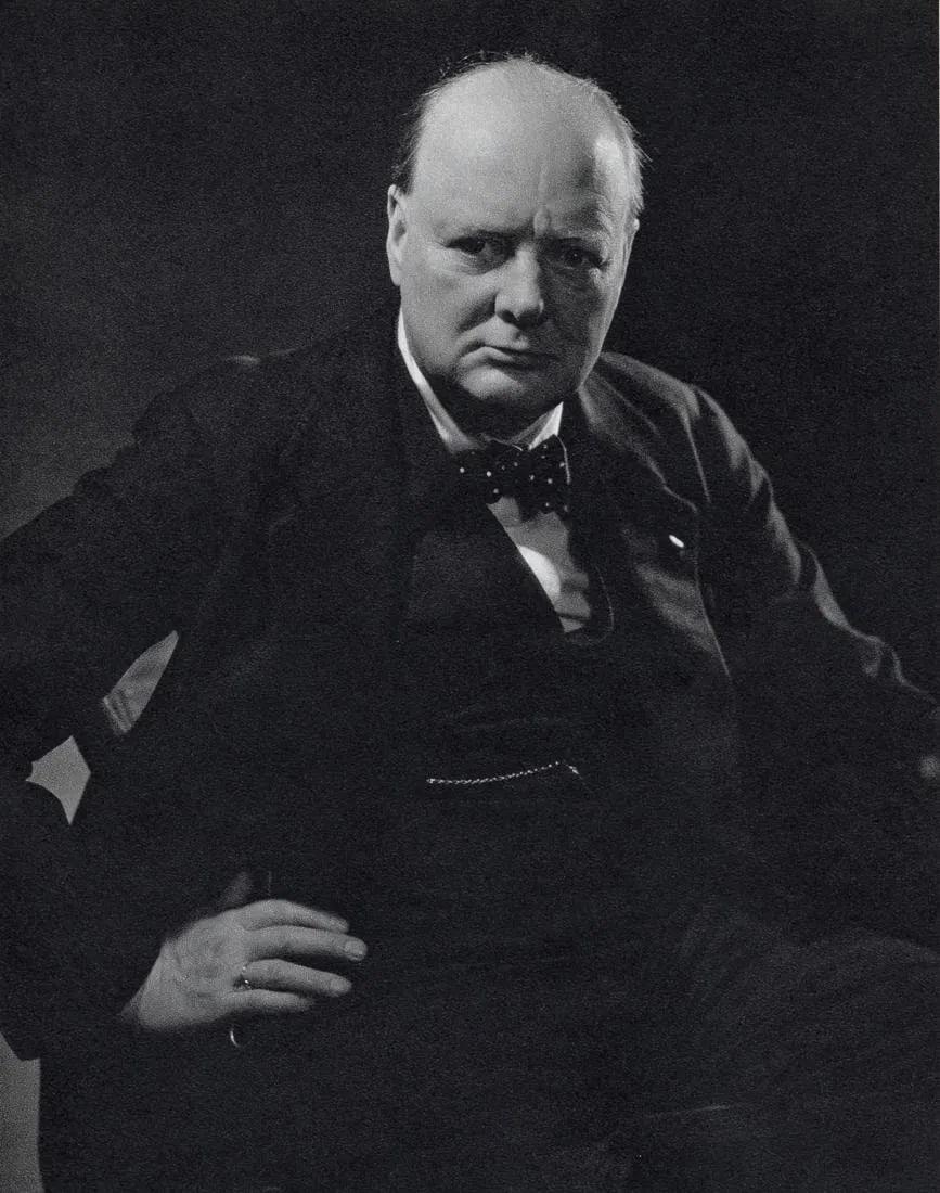 Edward Steichen - Winston Churchill, New York, 1932 (1 of 1)