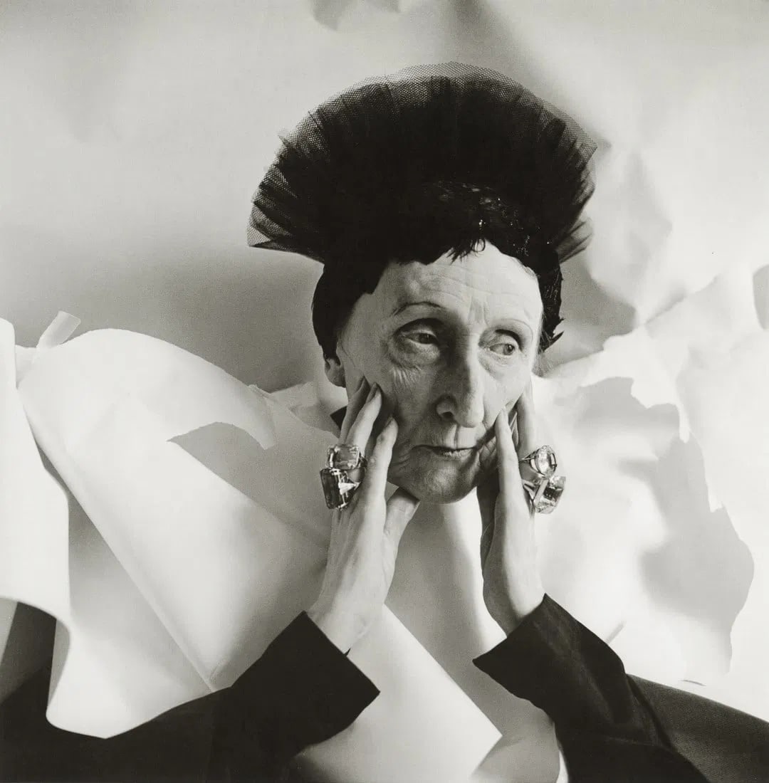Cecil Beaton - Edith Sitwell On Her 75th Birthday: Cecil Beaton - Edith Sitwell On Her 75th Birthday. Photolitho. Measures: 10 x 10 inches.