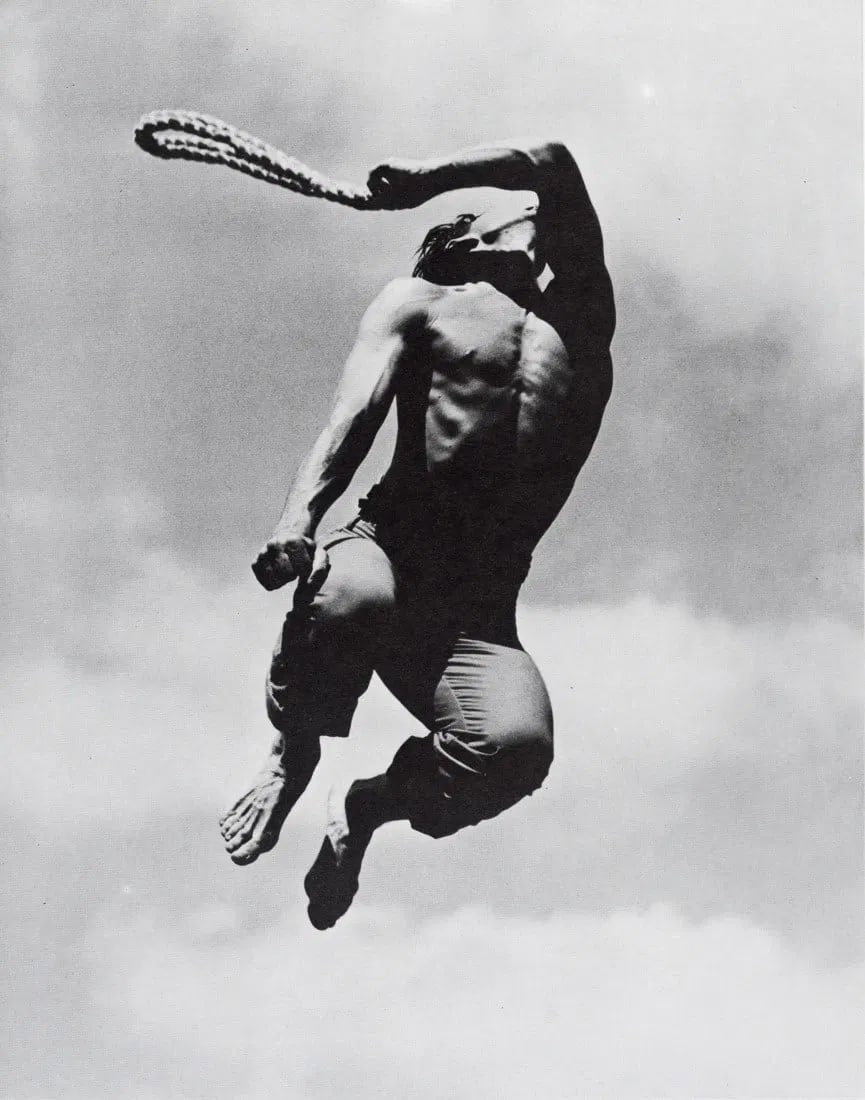 Barbara Morgan - Erick Hawkins in The Penitent, 1940: Barbara Morgan - Erick Hawkins in The Penitent, 1940. Photolitho. Measures: 6 3/4 x 8 1/2 inches.