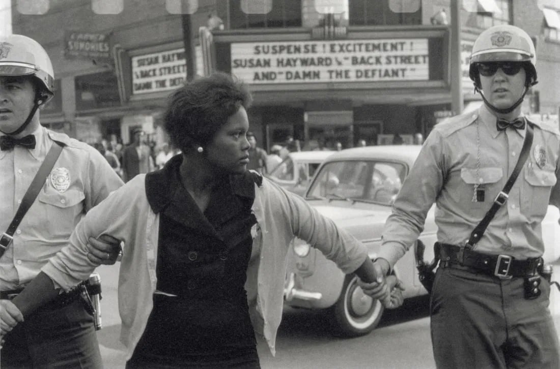 Bruce Davidson - Birmingham, Alabama, 1963: Bruce Davidson - Birmingham, Alabama, 1963. Photolitho. Measures: 9 1/2 x 6 1/3 inches.