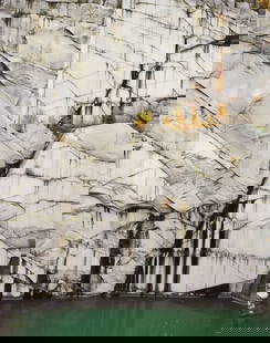 Edward Burtynsky - Rock of Ages #4, Adam-Pirie Quarry: Edward Burtynsky - Rock of Ages #4, Adam-Pirie Quarry. Photolitho. Measures: 8 x 10 inches.