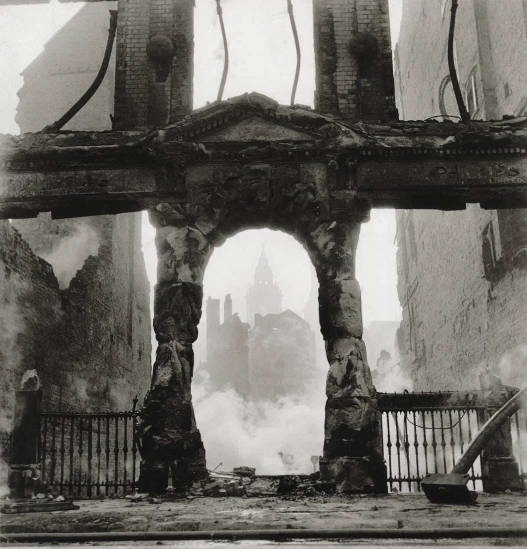 Cecil Beaton - The Bell Tower of St. Paul's Cathedral: Cecil Beaton - The Bell Tower of St. Paul's Cathedral. Photolitho. Measures: 10 x 10 1/2 inches.